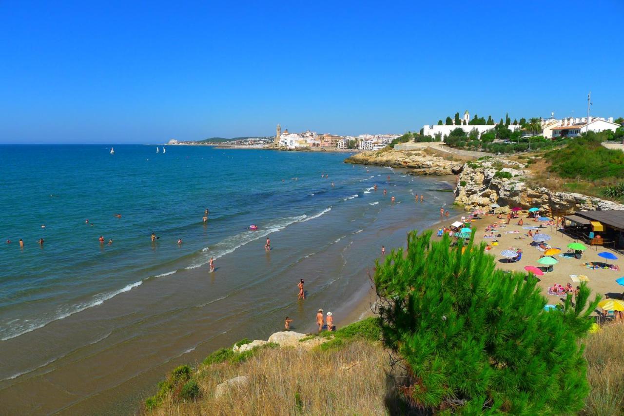 Appartement Cala Balmins Sea View à Sitges Extérieur photo