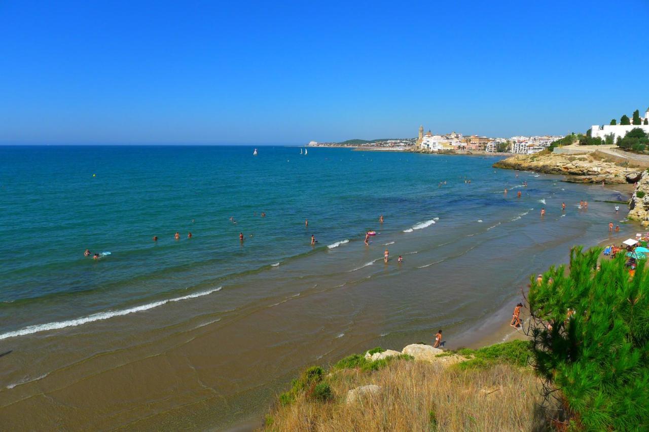 Appartement Cala Balmins Sea View à Sitges Extérieur photo